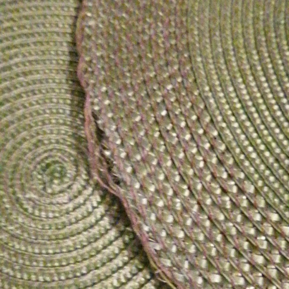 Cotton concepts vinyl placemats olive set - Picture 3 of 3